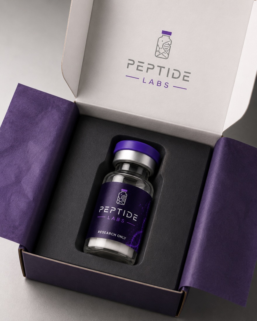 Peptide Labs packaging